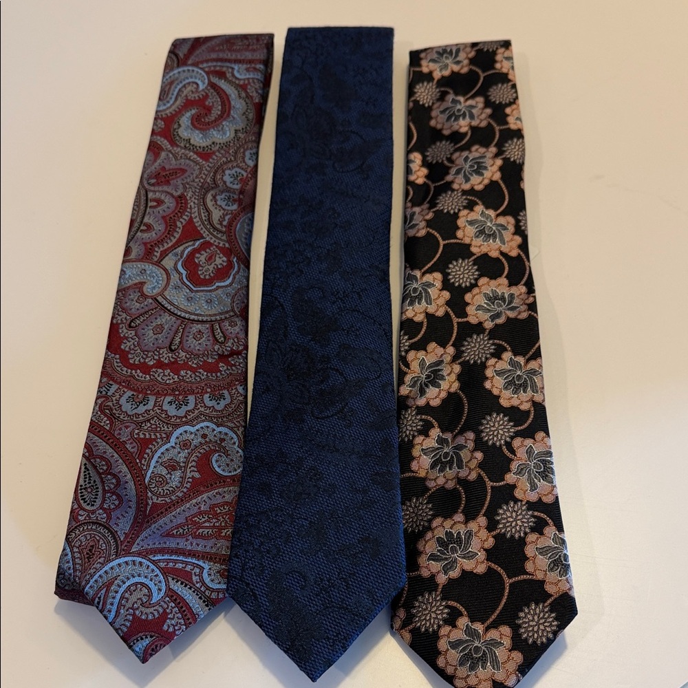 Joseph Abboud Men's Assorted Pattern Neckties - L… - image 1